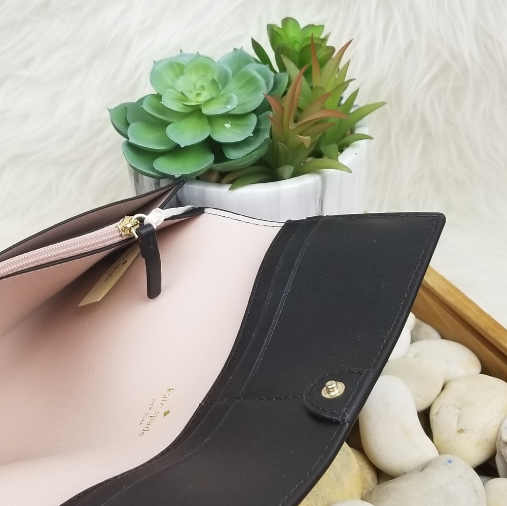 1 LEFT💥 Kate Spade Putnam Drive Cyra Wallet Black - Picture 4 of 7